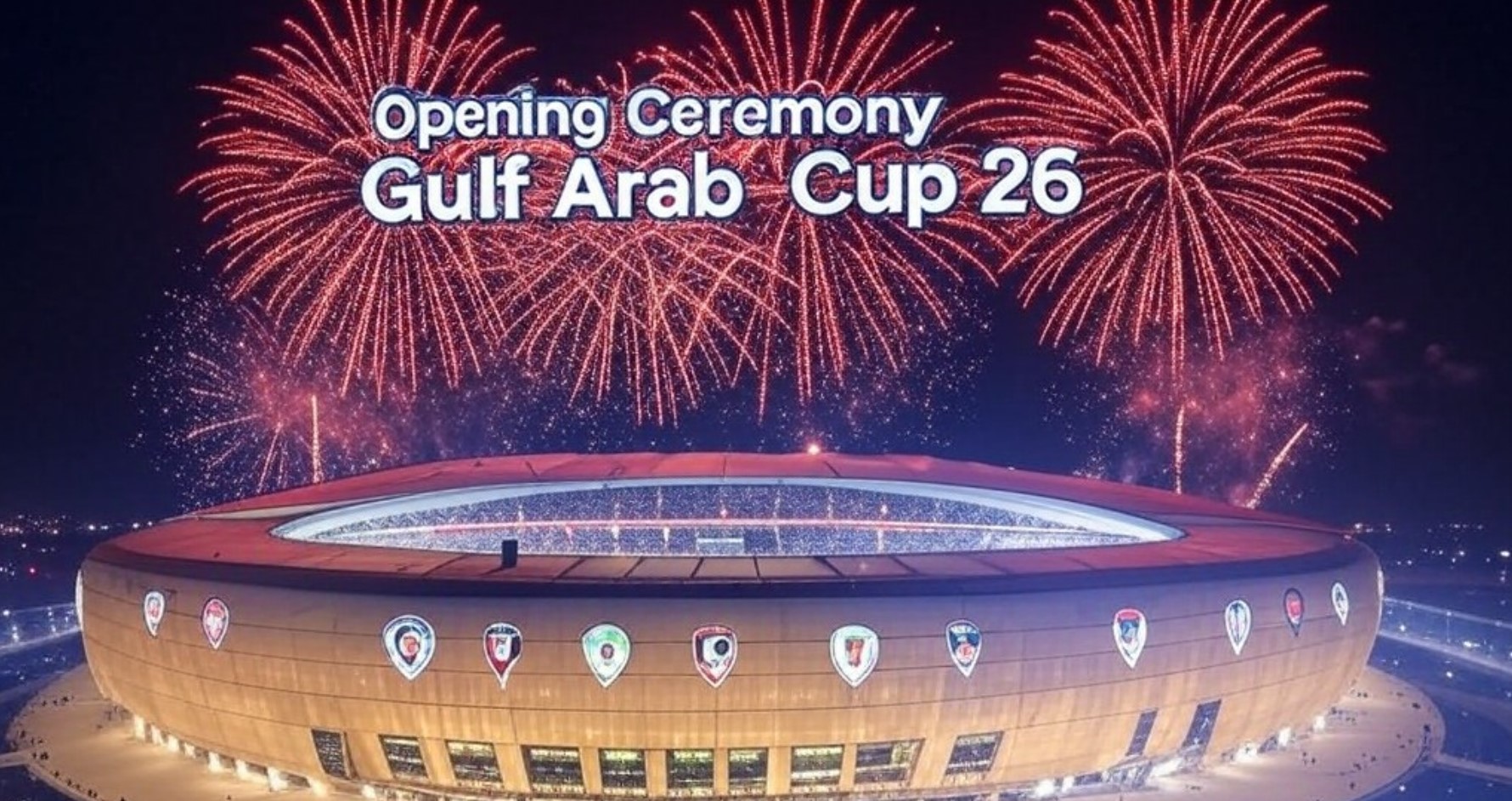 حفل إفتتاح كأس الخليج 26 زين