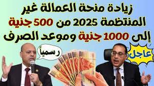 “منحة 1000 جـنيه” موعد منحة العمالة الغير منتظمة 2025 وخطوات الاستعلام بالرقم القومي عبر manpower.gov.eg