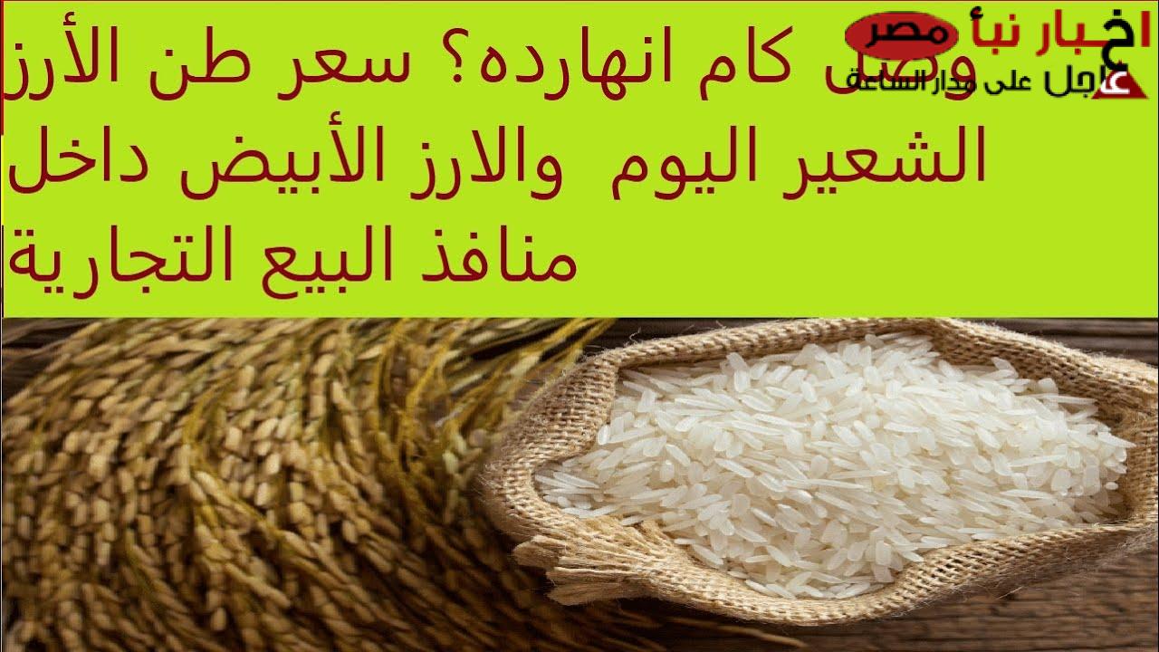 سعر طن الأرز الشعير اليوم (رفيع عريض) للتاجر والمستهلك في مصر