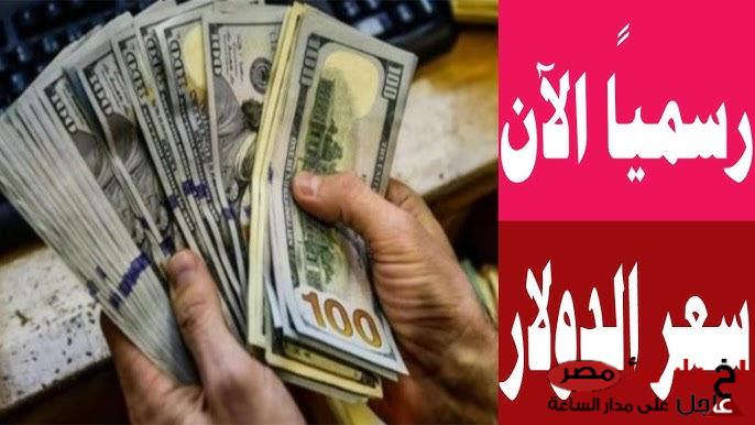 سعر الدولار اليوم أمام الجنيه المصري داخل البنوك والسوق السوداء (آخر تحديث)