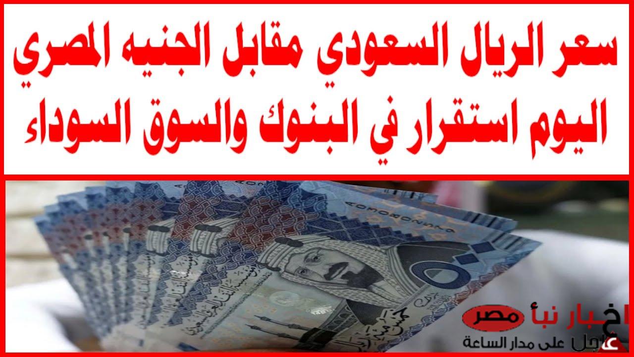 سعر الريال السعودي اليوم مقابل الجنيه المصري في جميع البنوك وتوقعاته الفترة المقبلة