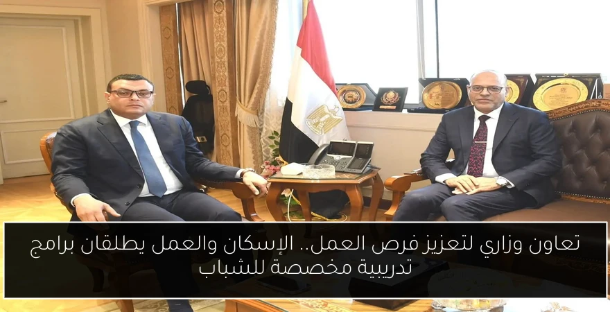 تعاون وزاري لتعزيز فرص العمل.. الإسكان والعمل يطلقان برامج تدريبية مخصصة للشباب