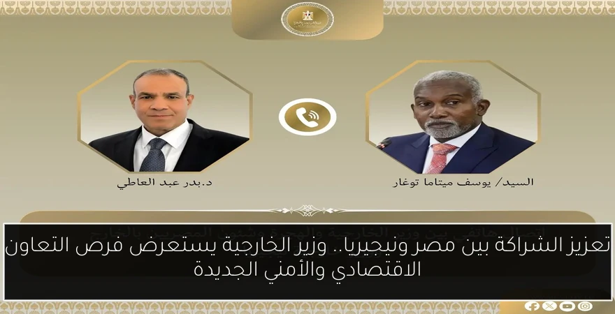 تعزيز الشراكة بين مصر ونيجيريا.. وزير الخارجية يستعرض فرص التعاون الاقتصادي والأمني الجديدة