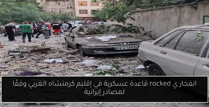 انفجار ي rocked قاعدة عسكرية في إقليم كرمنشاه الغربي وفقًا لمصادر إيرانية