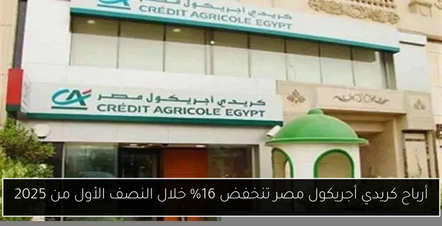 أرباح كريدي أجريكول مصر تنخفض 16% خلال النصف الأول من 2025