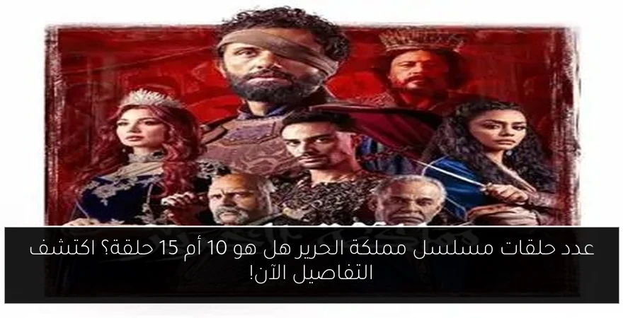 عدد حلقات مسلسل مملكة الحرير هل هو 10 أم 15 حلقة؟ اكتشف التفاصيل الآن!
