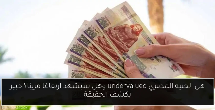 هل الجنيه المصري undervalued وهل سيشهد ارتفاعًا قريبًا؟ خبير يكشف الحقيقة