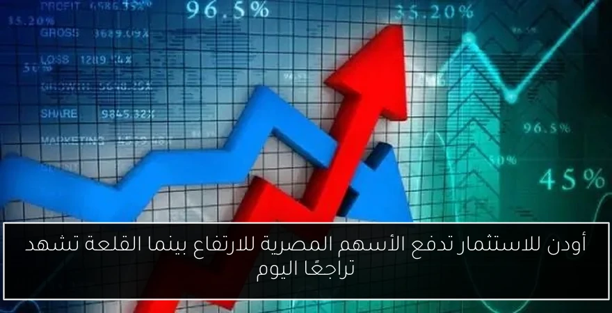 أودن للاستثمار تدفع الأسهم المصرية للارتفاع بينما القلعة تشهد تراجعًا اليوم