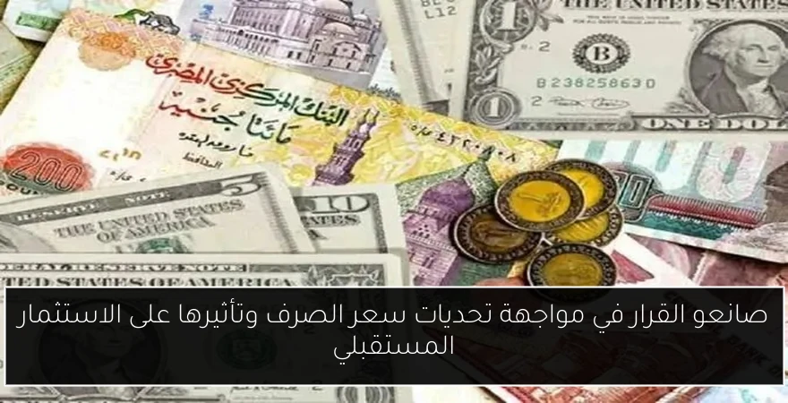 صانعو القرار في مواجهة تحديات سعر الصرف وتأثيرها على الاستثمار المستقبلي