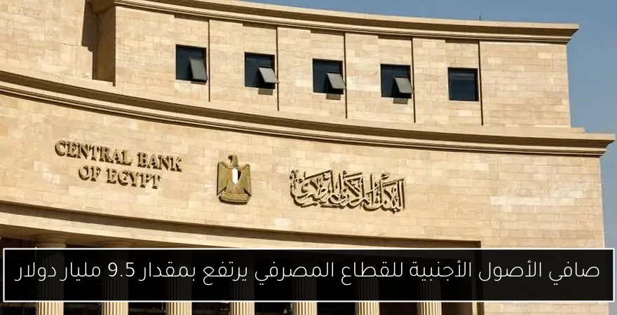 صافي الأصول الأجنبية للقطاع المصرفي يرتفع بمقدار 9.5 مليار دولار