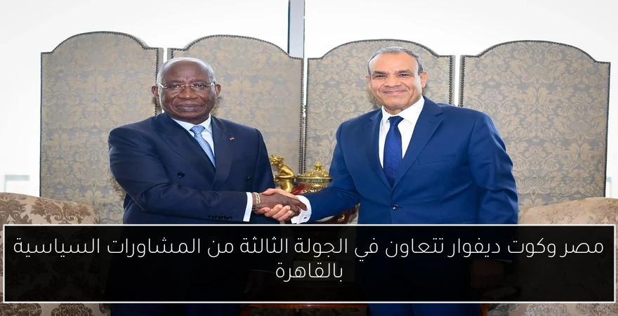 مصر وكوت ديفوار تتعاون في الجولة الثالثة من المشاورات السياسية بالقاهرة
