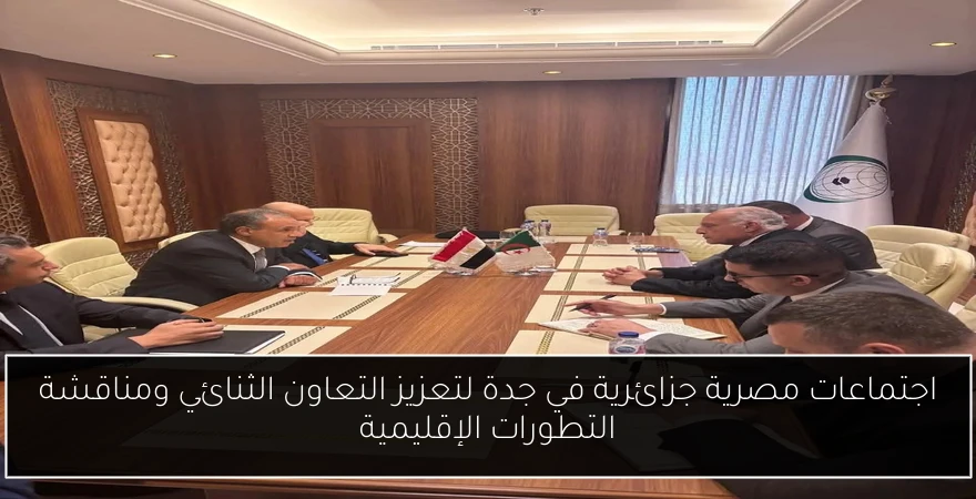 اجتماعات مصرية جزائرية في جدة لتعزيز التعاون الثنائي ومناقشة التطورات الإقليمية