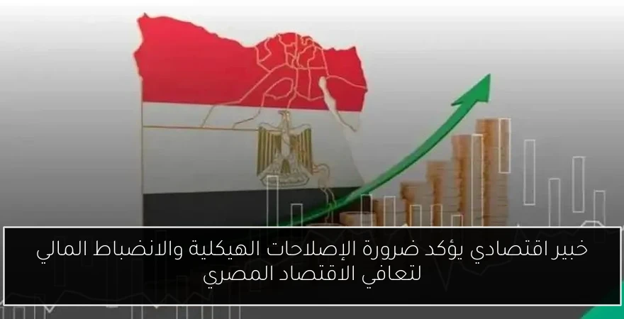 خبير اقتصادي يؤكد ضرورة الإصلاحات الهيكلية والانضباط المالي لتعافي الاقتصاد المصري