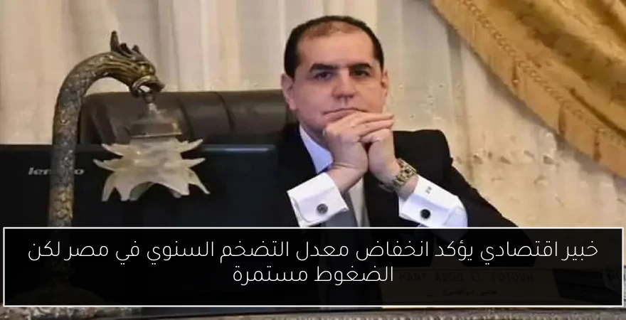 خبير اقتصادي يؤكد انخفاض معدل التضخم السنوي في مصر لكن الضغوط مستمرة